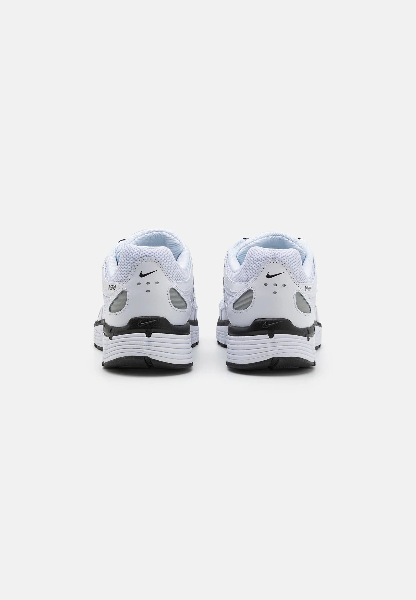 Nike P-6000 Unisex – White / Black / Metallic Silver