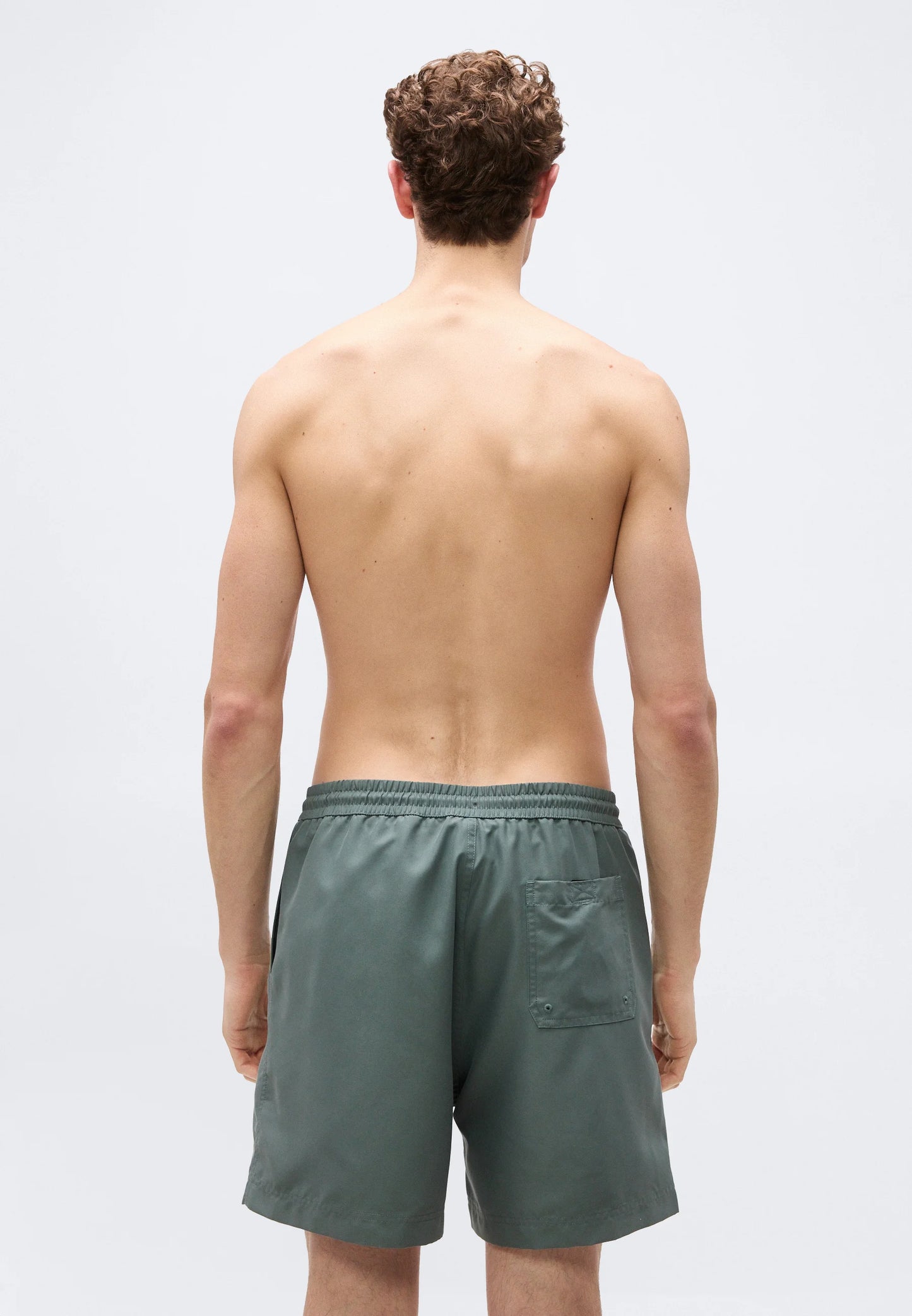 Carhartt WIP CHASE SWIM TRUNKS – Velvet Green / Gold-Coloured