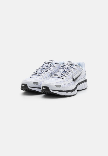 Nike P-6000 Unisex – White / Black / Metallic Silver