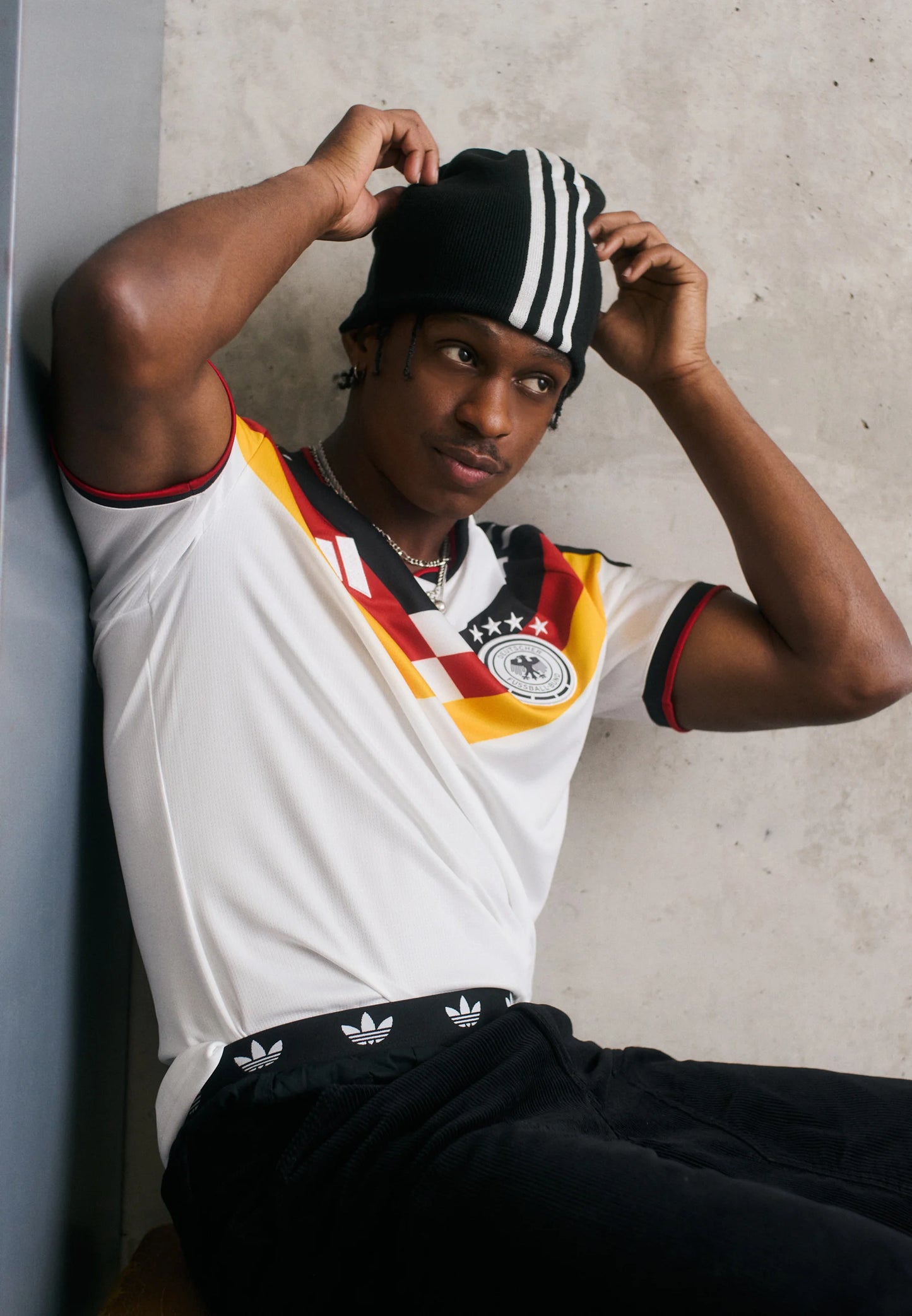 adidas Performance DEUTSCHLAND DFB 26 HOME REPLICA JERSEY – White